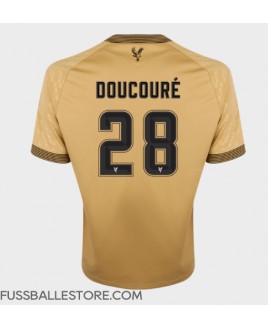 Günstige Crystal Palace Cheick Doucoure #28 Auswärtstrikot 2025-26 Kurzarm